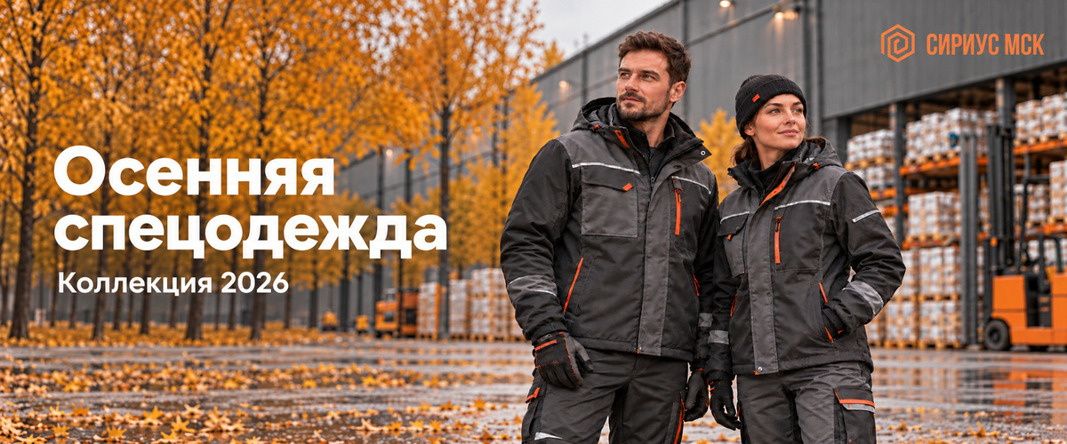 Партия демисезонной спецодежды на осень 2026 года поступила на склад компании Сириус МСК
